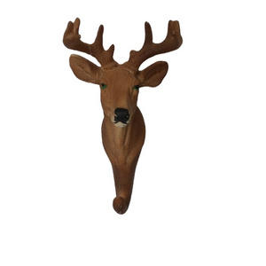 Creative Decorative 3D Animal Head Wall Rack Kids Room Hanger Coat Hat Rack Hook, Deer Reindeer Stag gifts & crafts