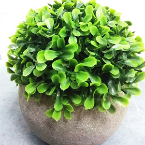 Artificial grass potted ,faux grass ball