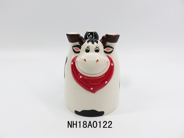 custom coffee pot, ceramic cow teapot,customized ceramic dairy teapot