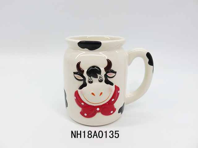 custom coffee pot, ceramic cow teapot,customized ceramic dairy teapot