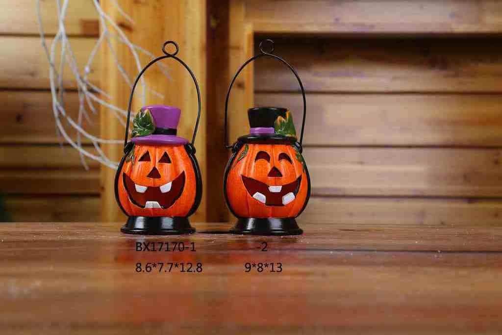 Cat O Lantern Ghost & Jack O Lantern Hand Towel & Tea light Pumpkin