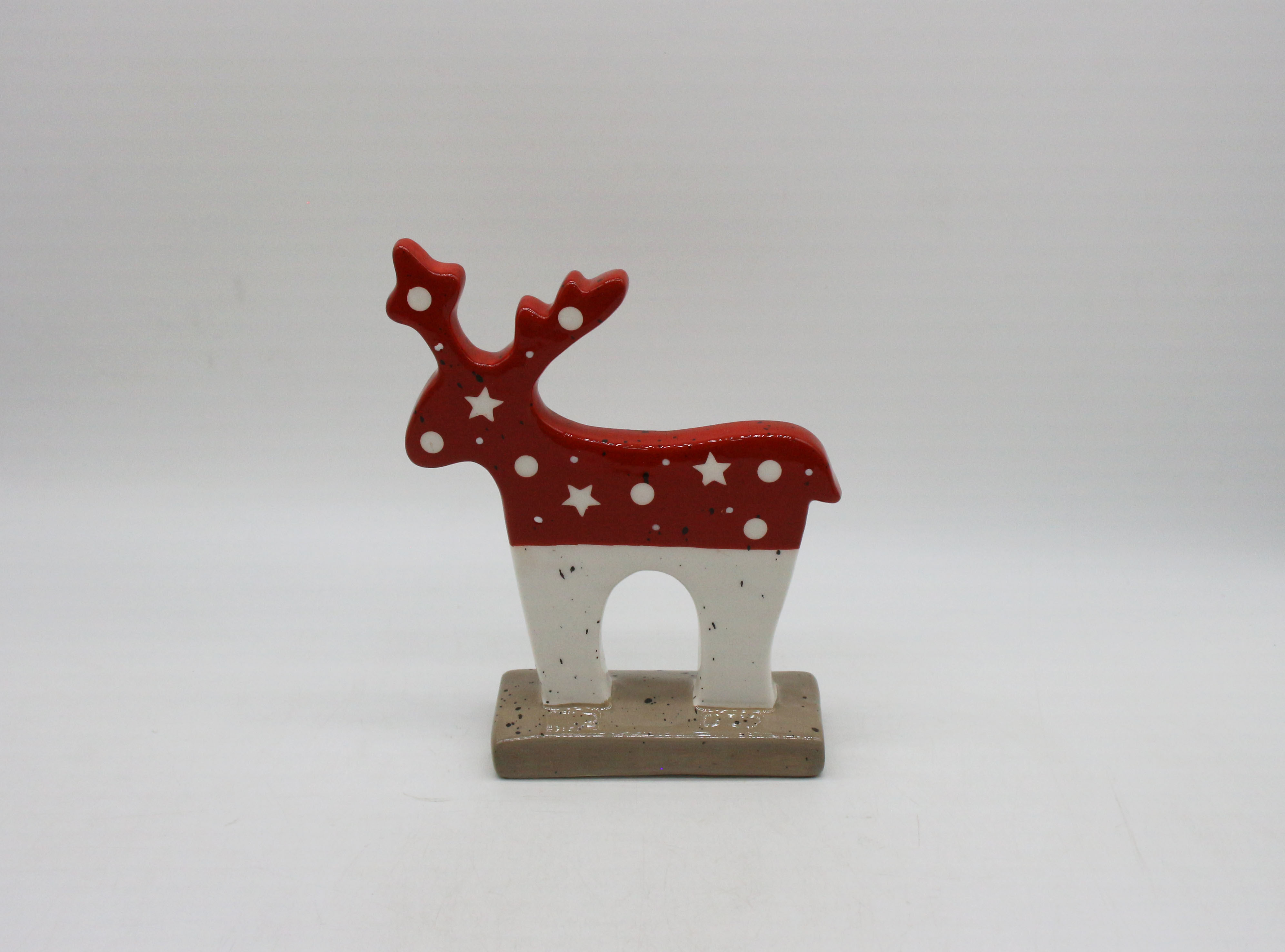 Ceramic Reindeer Statue & Figurine For home and Christmas Decorations