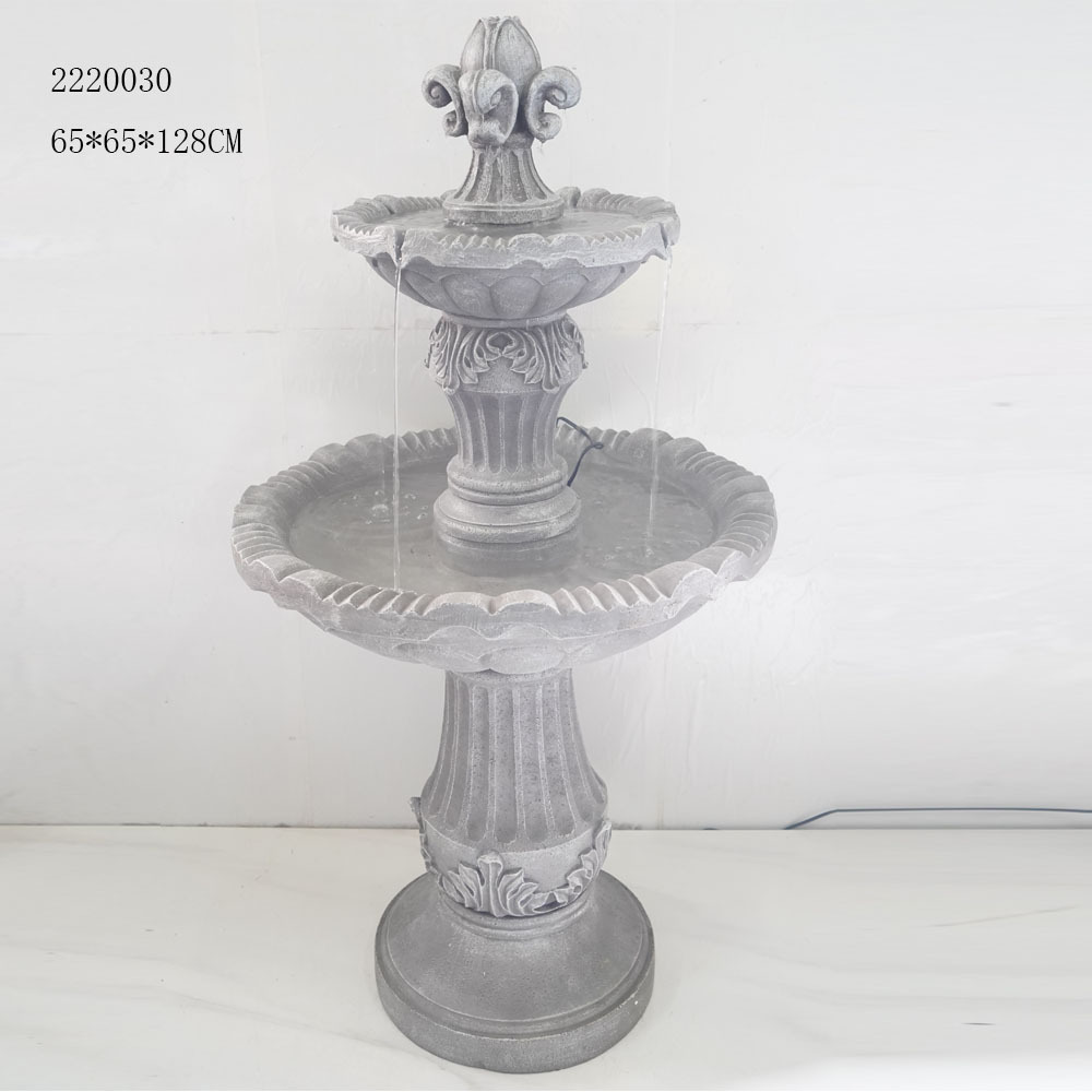 four layer urn solar fountain with led light ;solar water fountain;solar garden fountain