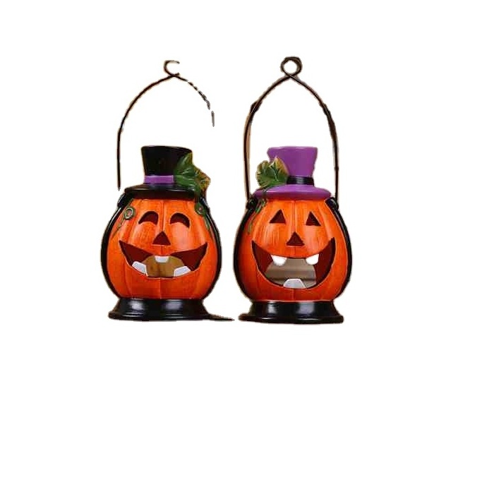 Cat O Lantern Ghost & Jack O Lantern Hand Towel & Tea light Pumpkin