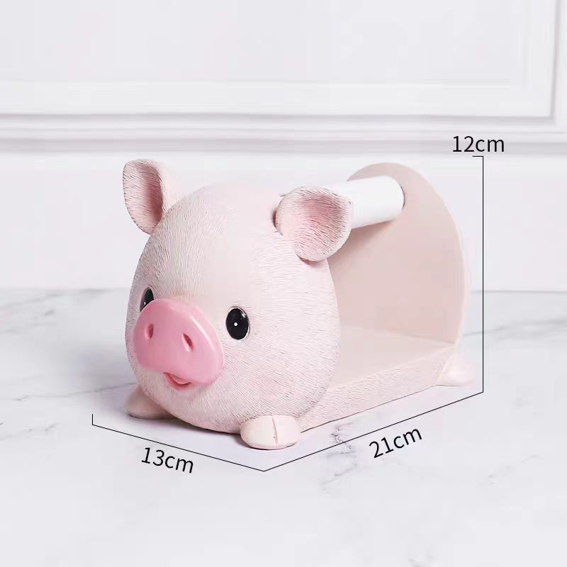 Custom Resin Creative Chef Cartoon Restaurant  Kitchen Tissue Holder; Cartoon Animal Cute Custom Tissue Paper Holder