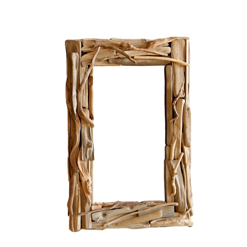 Driftwood Wooden Wood Mirror 32