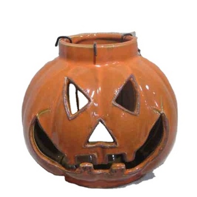 Halloween Pumpkin Lamp Mini Candle Lantern Fall Decor with Hanging Loop Pumpkin Lantern Led Night