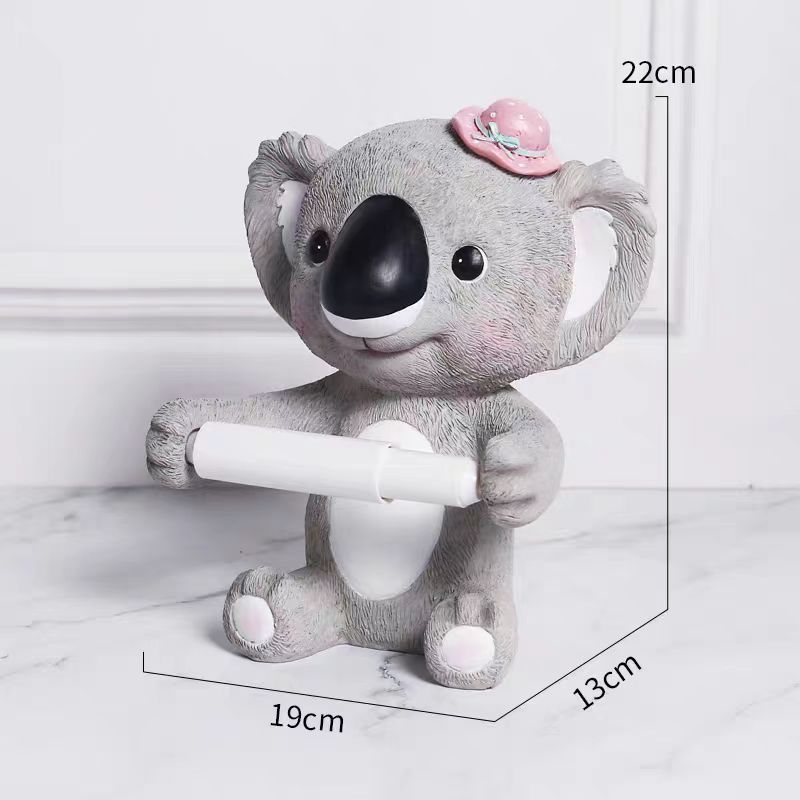 Custom Resin Creative Chef Cartoon Restaurant  Kitchen Tissue Holder; Cartoon Animal Cute Custom Tissue Paper Holder