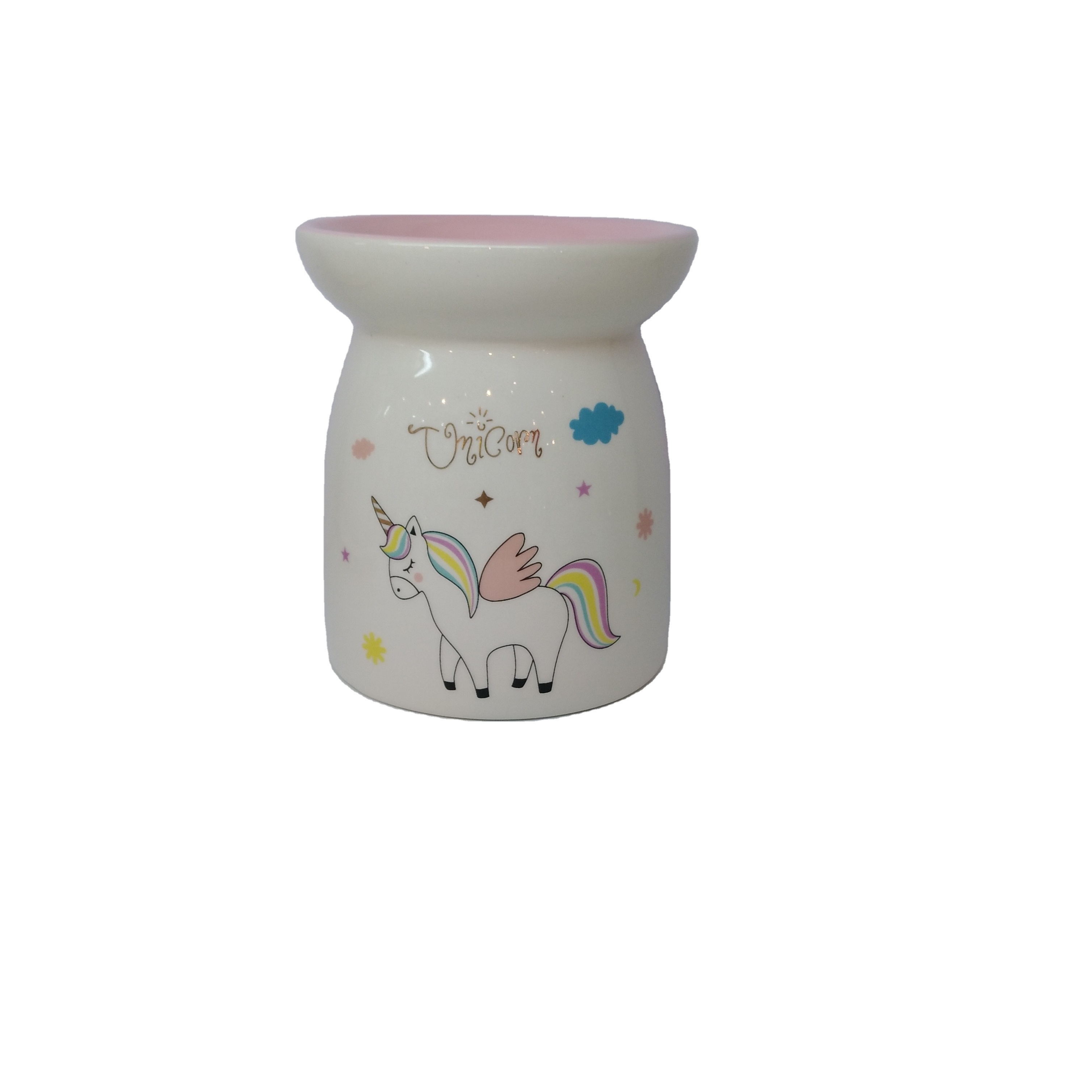 Oil Warmer Burner/Candle Holder/Ceramic Tea Light, Unicorn