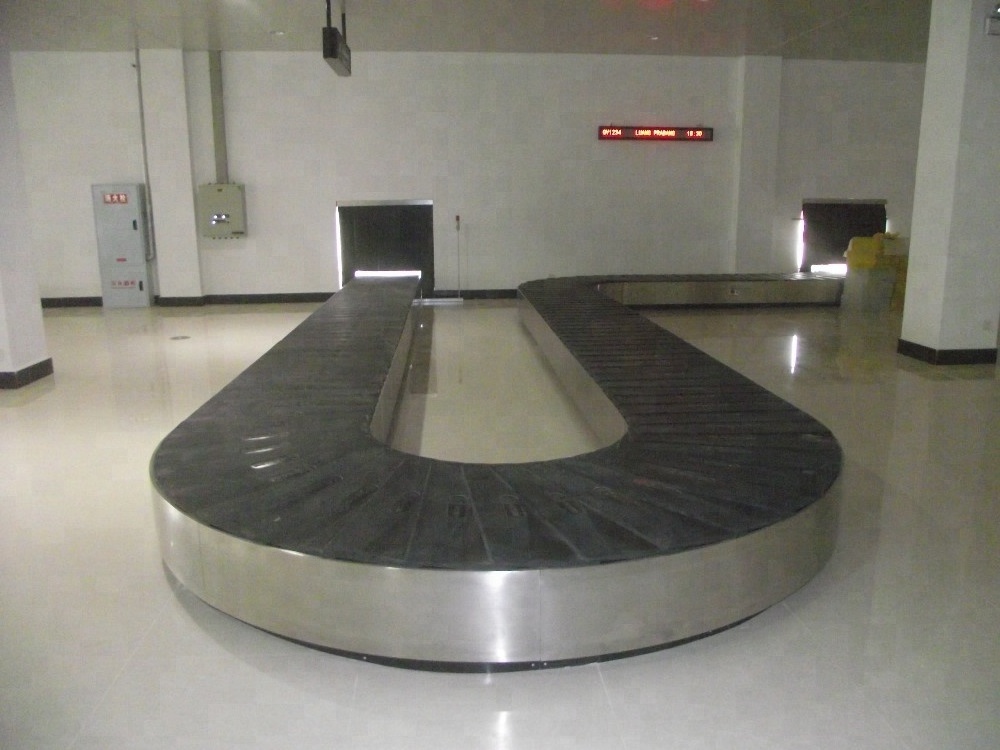 baggage conveyor for airport airport baggage arrival belt carousel