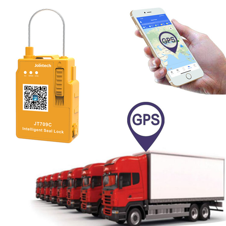 Jointech JT709C GPS Navigation Satellite Electronic Seal Unit Container Truck Security Smart GPS Remote Tracking Lock