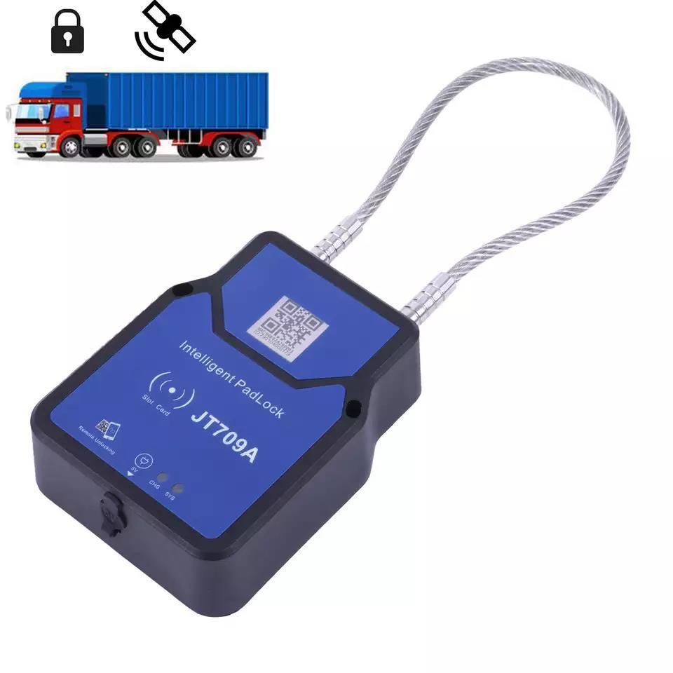 Jointech JT709A Fuel Tank Truck Cable Security GPS E Seal Padlock Remote Control Unlocking Tracking Device Lock