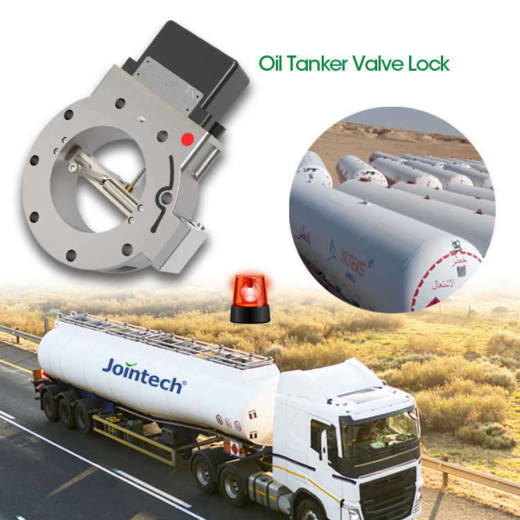 Jointech JT802 Fuel gas station transportation tank truck Remote prevent fuel theft Discharge API valve smart lock