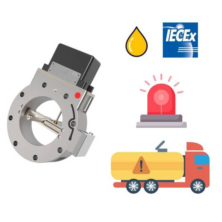 Jointech JT802 Fuel gas station transportation tank truck Remote prevent fuel theft Discharge API valve smart lock