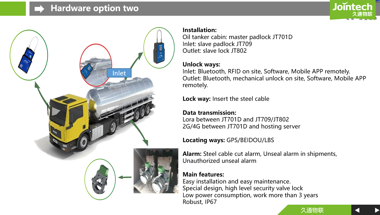 Oil Tanker Transportation Safety Valve Lock Jointech Anti-theft JT802 Gasoline Diesel Fuel Caps Lock with Master GPS Padlock