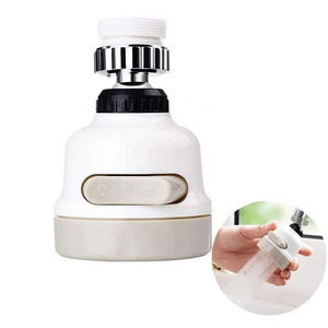 3 Ways Adjustable 360 Swivel Rotatable Kitchen Aerator Sink Tap Anti-Splash Water Saving Sprayer Filter Nozzle Head Faucet