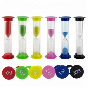 6 Pack 30sec 1min 2mins 3mins 5mins 10mins Hourglass Sandglass Sand Clock Timer