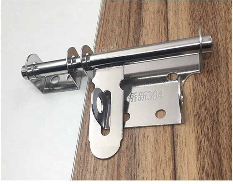 REAL 304 Stainless Steel Sliding Safety Door Lock Barrel Bolt Gate Latch