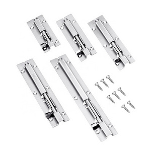 REAL 304 Stainless Steel Door Security Slide Latch Lock Barrel Bolt