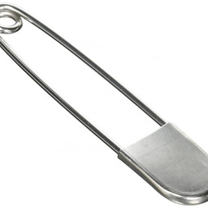 10-Pack Rustproof Heavy Duty Large Jumbo 5 Inches Stainless Steel Laundry Safety Pins