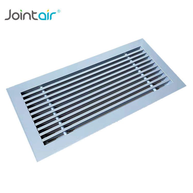 HVAC Aluminum Decorative Metal linear bar Floor Register grilles