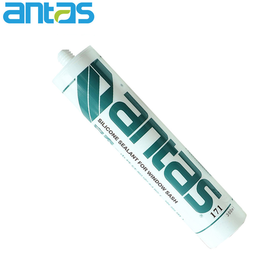 Antas 171 Excellent Resistance To Water Neutral Cure Silicon Sealant For Pvc Windows And Door