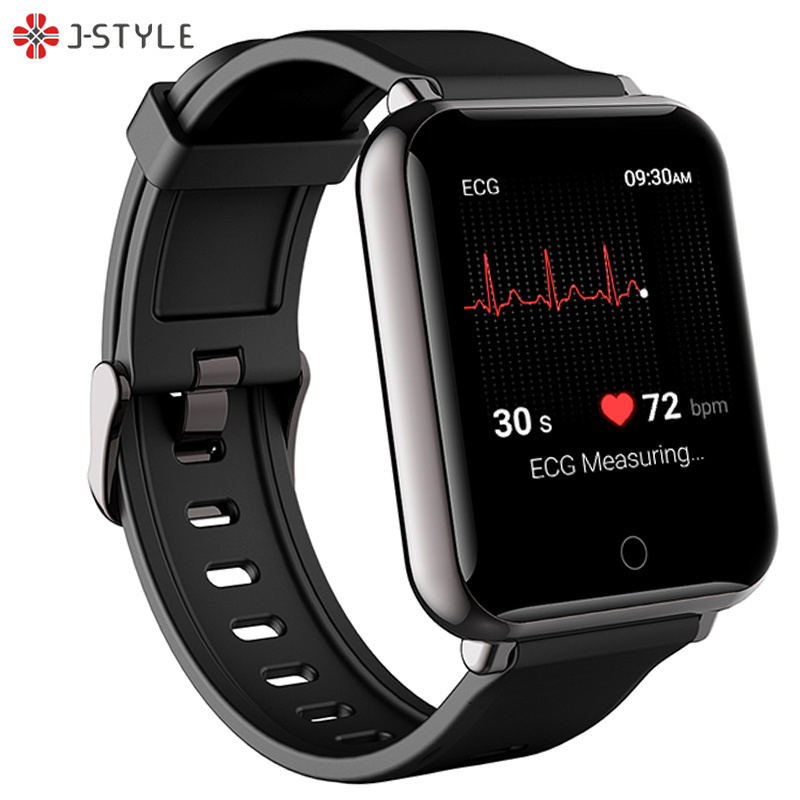 Medical level ECG EKG Blood oxygen Saturation Monitor smart watch ecg blood pressure Sports Smart watch