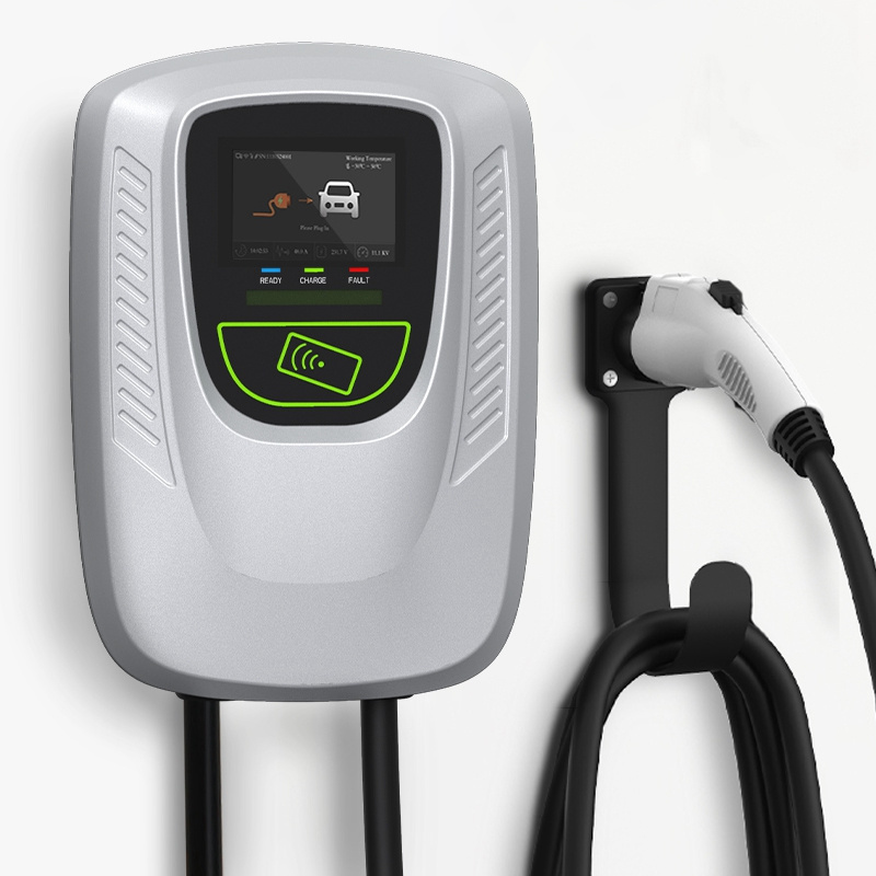 32A 40a 48 amp level2 EV 220V-240V electric vehicle ev charger 3 phase dynamic load balance station car charging