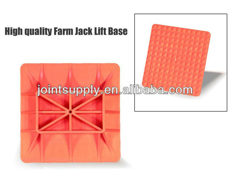 4x4/4wd/offroad 4T recovery farm jack base plate/ hi-lift jack base plate for sand&mud recovery