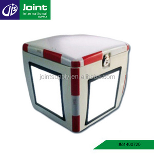 85L White Fiberglass Motorcycle Box Fiberglass Pizza Delivery Box