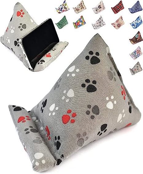 Phone Cushion Tablet Holder Fabric Bean Bags Chair