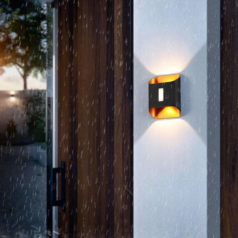 Home Decorative led Wall light Indoor wall lamps Up And Down Waterproof Body Sensor