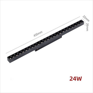 high quality 30w cob led track light 48v magnetic track light led strip light track