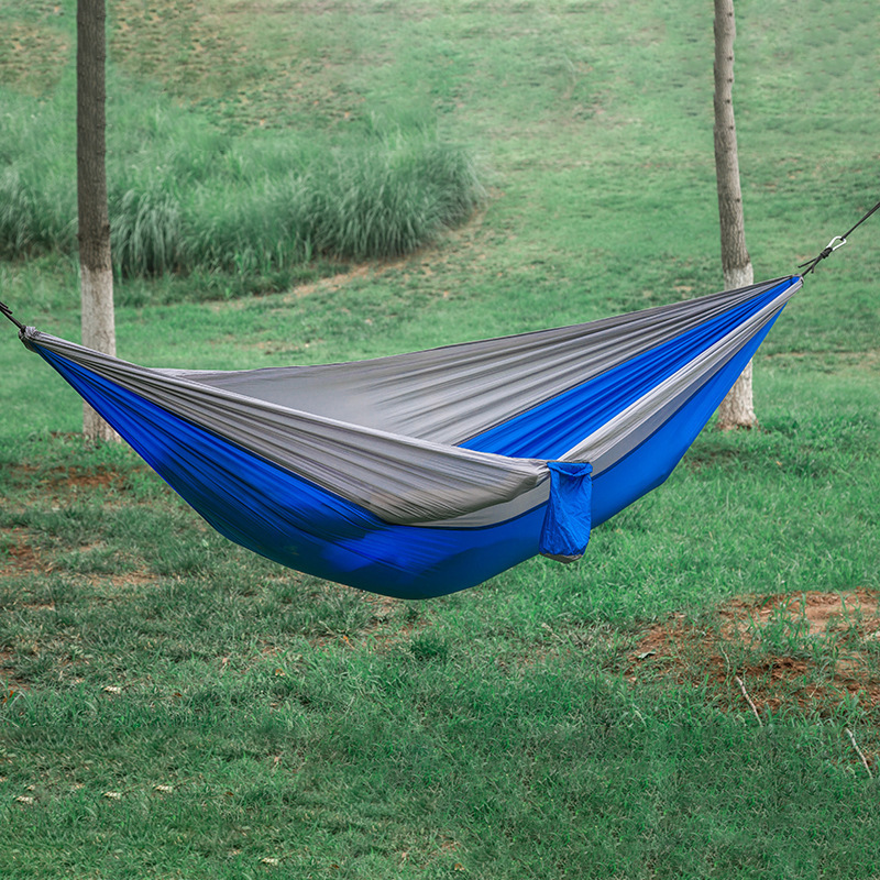 New swing outdoor hammock portable high quality nylon camping hammock