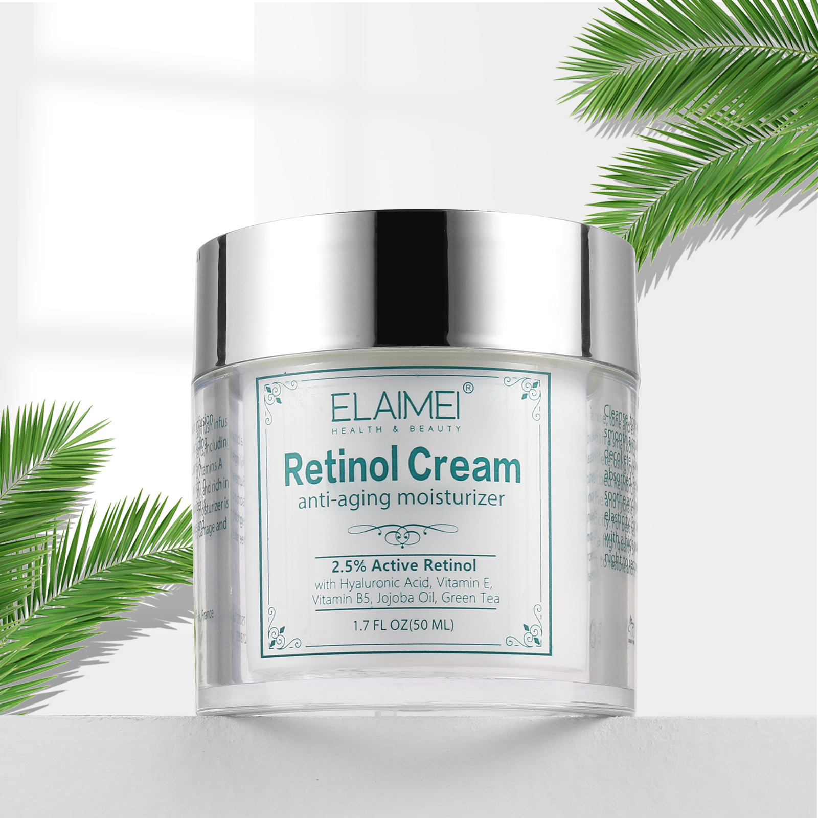 ELAIMEI Retinol Facial Cream Moisturizing Refreshing Firming Facial Treatment 50m K1