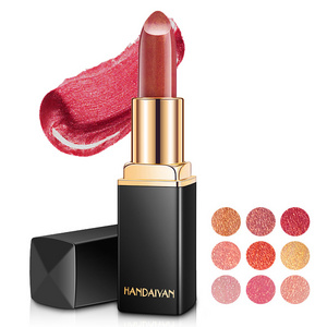 wholesale  Handaiyan   jewelry with  domestic chinese  Gold lipstick   velvet matte lipstick 24 hours  waterproof high quality