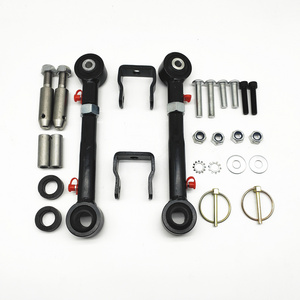 JOKA 2.5''-6'' Front suspension lift kit adjustable sway bar link quicker disconnect for Jeep TJ Cherokee 1984-2001 XJ 1998-2006