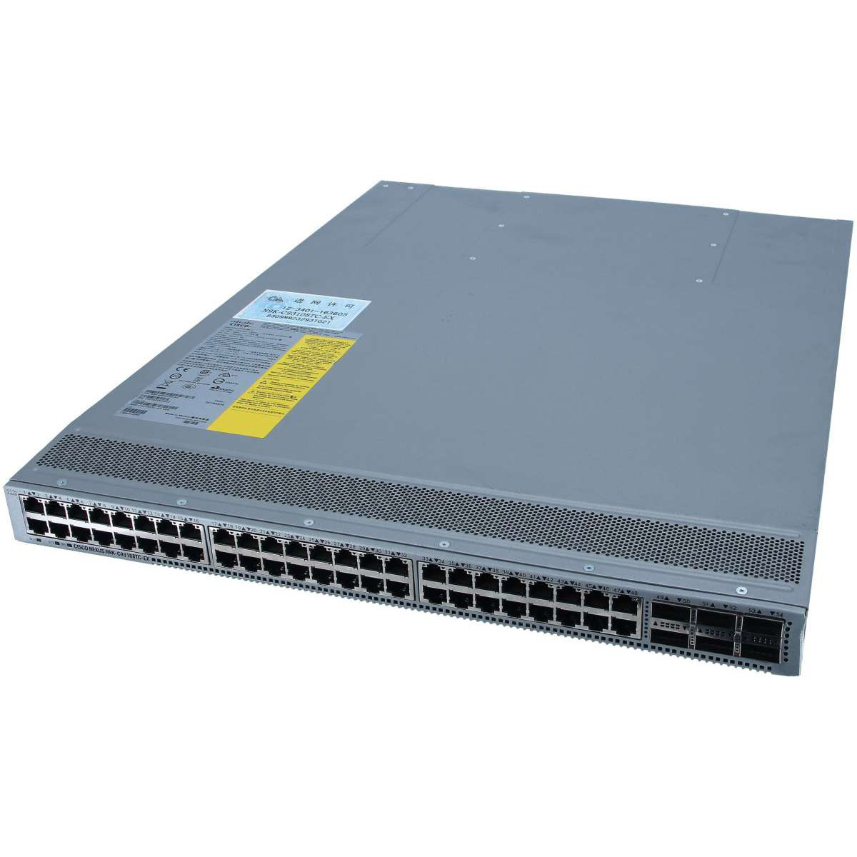 New original Nexus 9000 Series Network N9K-C93108TC-FX3P Nexus 9300-FX Series 48P RJ-45 L3 Switch