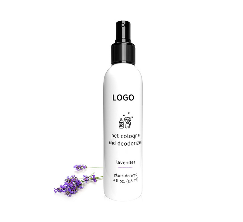 Private Label Lavender Pet Deodorization Spray Dog Perfume Spray Pet Deodorant Environmentally Conscious