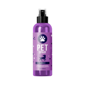 Private Label Lavender Oil Calming Pet Odor Eliminator Lightly Scented Dog Deodorant Remover Spray