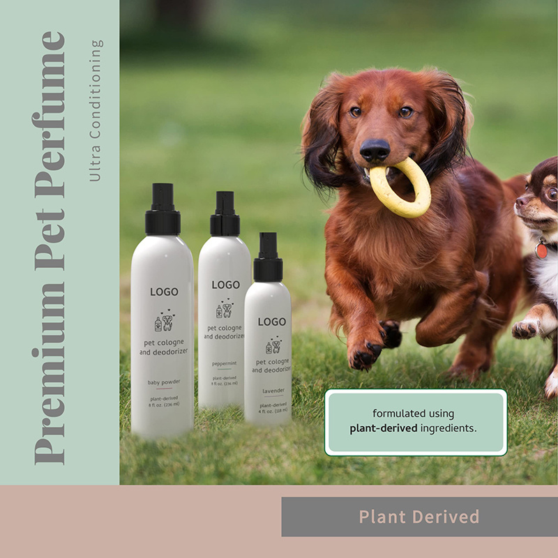 Private Label Lavender Pet Deodorization Spray Dog Perfume Spray Pet Deodorant Environmentally Conscious