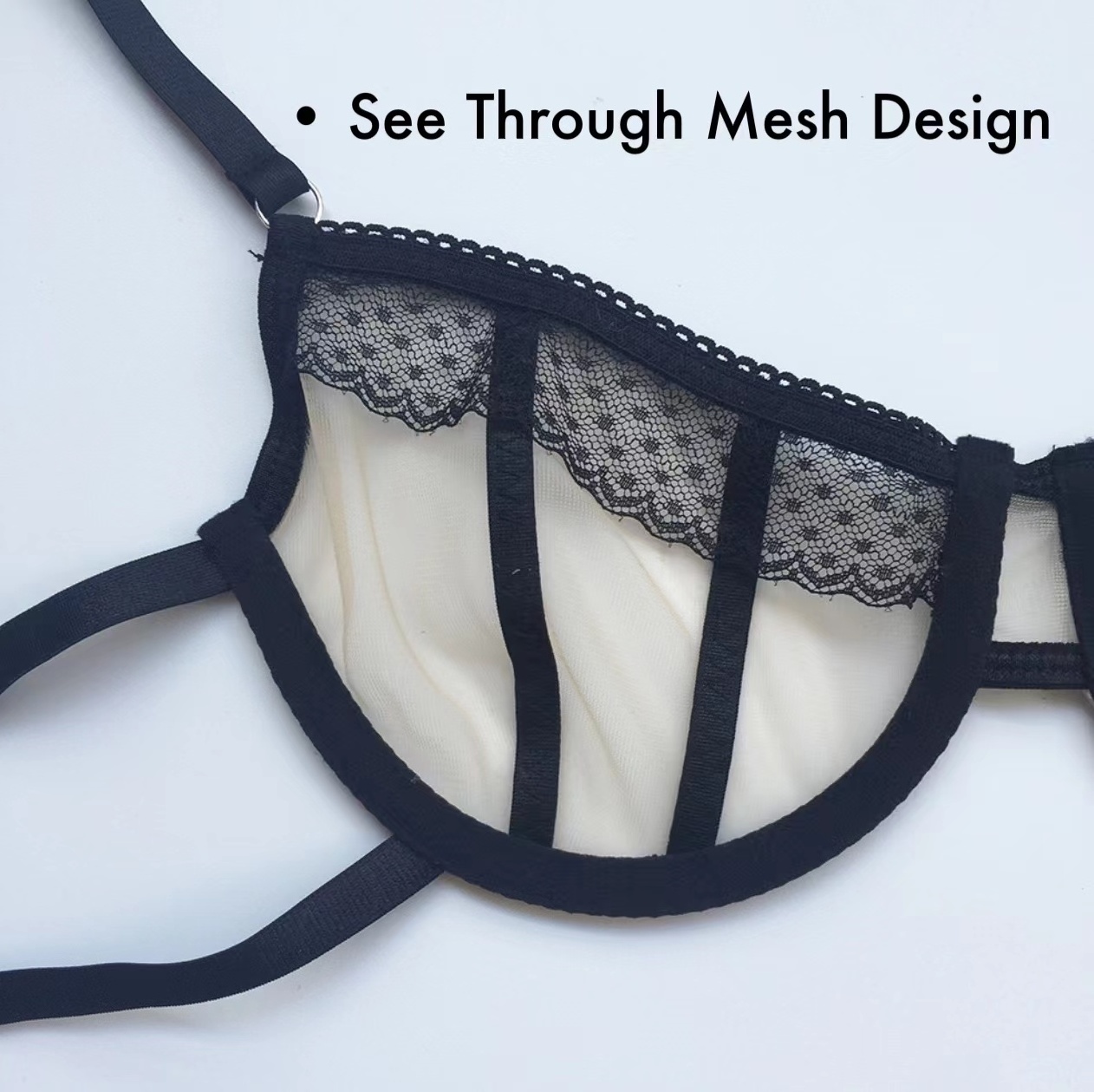 Women See Through Lingerie Sexy Lingerie Babes Lace Bra Brief