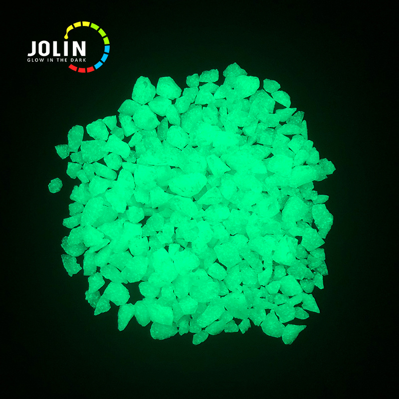 Pendants White Pebbles Moon Aquarium Luminous Glow In The Dark Crushed Stone