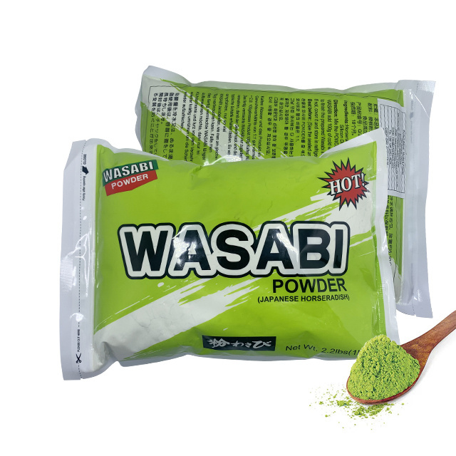 JOLION China Supply OEM  ODM 1 Kg  Food Seasoning Pure Wasabi bulk granulated dry horseradish powder