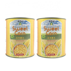 JOLION Wholesale Chinese Factory OEM brands Instant vegetable Tin Halal Natural 800g canned Food creamed sweet corn thailand