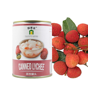 JOLION Natural taste heavy syrup fresh fruits  whole lichee china canned sweet lychee