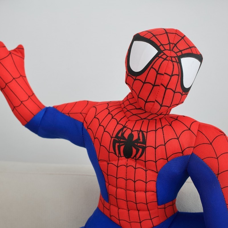 Hot sale 18/28/38/50cm Wholesale Collection spider stuffed toys SpiderMan Plush Toy Super Plush Toys for kids