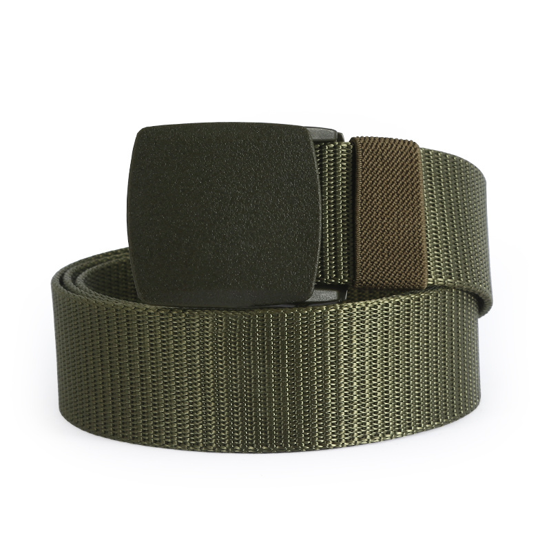 Wholesale Customized Tactical Belt Plastic Buckle belt Nylon Webbing Waist Belt