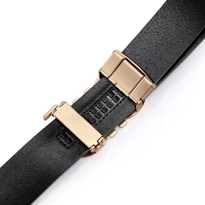 2021 Luxury Brand Men Buckle Belt Genuine Cow Leather Belt for Men Real western Leather Belts Laser Logo