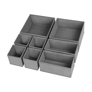 Clothes Organizer Empty Storage Box Wardrobe Compartment T-Shirt Pants Storage Box Home Closet Underwear Socks Bra Organizer